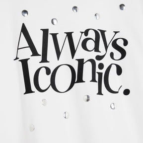 White Short Sleeve Always Iconic T-shirt
