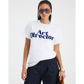 White Short Sleeve Art Director T-shirt
