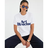 White Short Sleeve Art Director T-shirt
