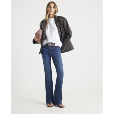 White Short Sleeve Boxy T-shirt