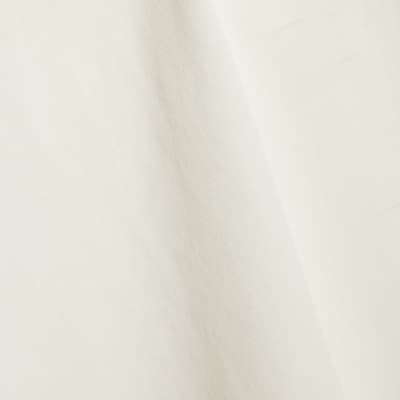 White Short Sleeve Loose Fit Top