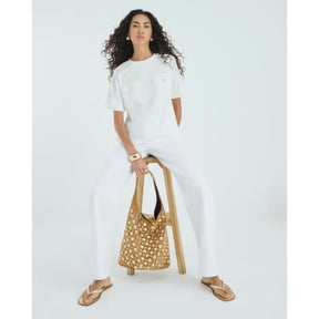 White Short Sleeve Pocket Utility T-shirt