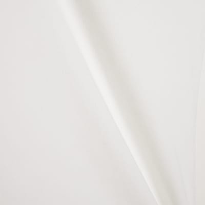 White Short Sleeve Scoop Neck T-Shirt