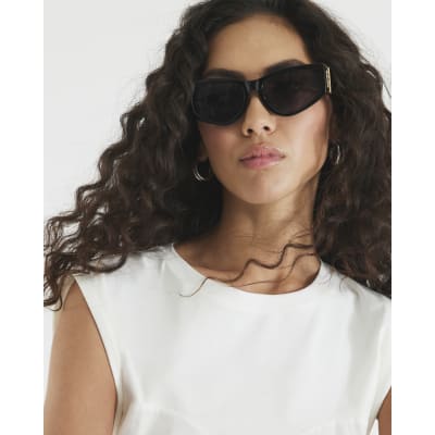 White Sleeveless Tie Back Corset Top