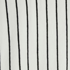 White Stripe Long Sleeve Top