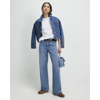 White Twist Hem T-Shirt