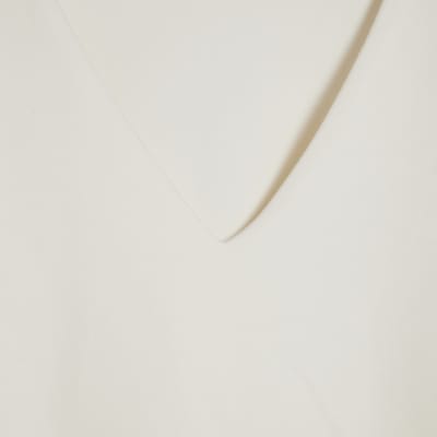 White V Neck T-Shirt