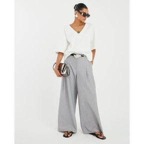 White V Neck T-Shirt