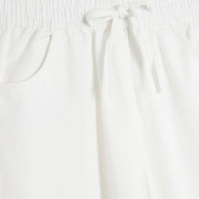 White Wide Leg Pyjama Jeans