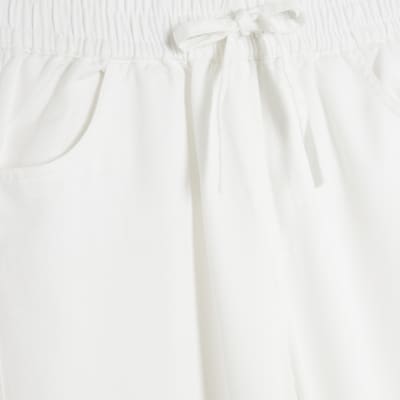White Wide Leg Pyjama Jeans
