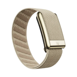 Whoop 5.0 Superknit Luxe Dune with Gold Band (12 Month Peak Subscription Included)