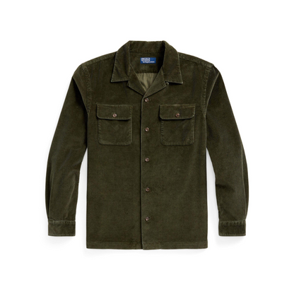 Wide-Wale Cord Overshirt