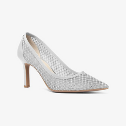 Willa Embellished Mesh Pump