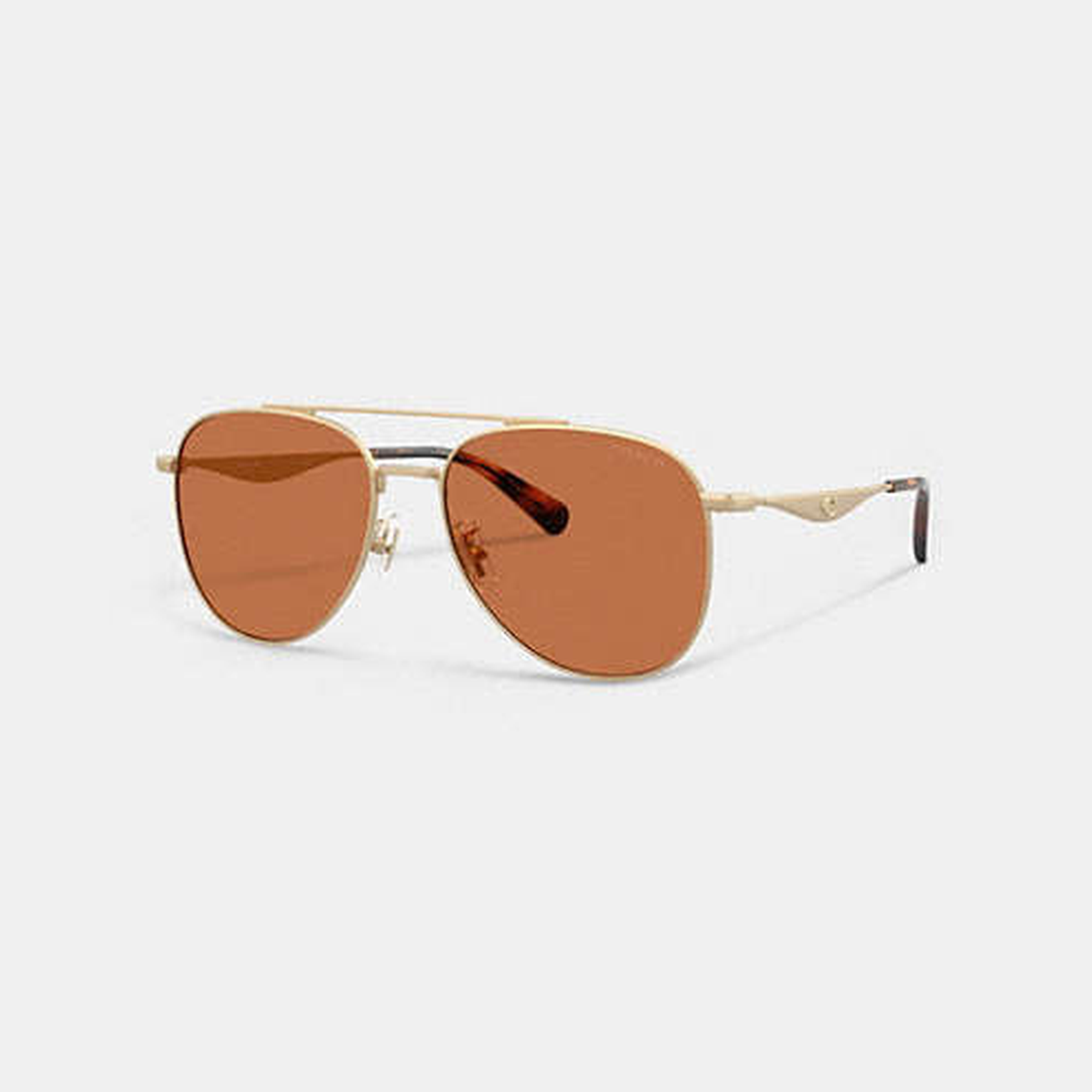 C Hardware Metal Pilot Sunglasses