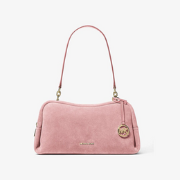 Cecily Medium Suede Shoulder Bag