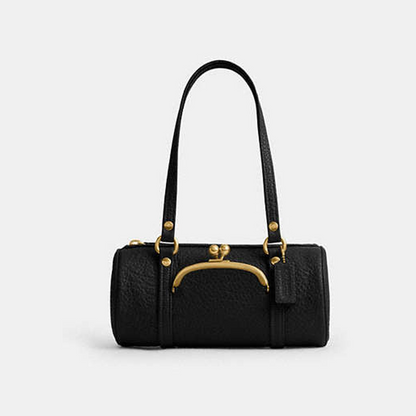 Kisslock Barrel Bag 28