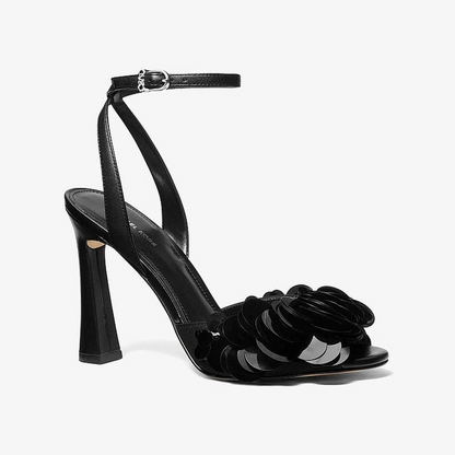 Loretta Sequin Embellished Sandal