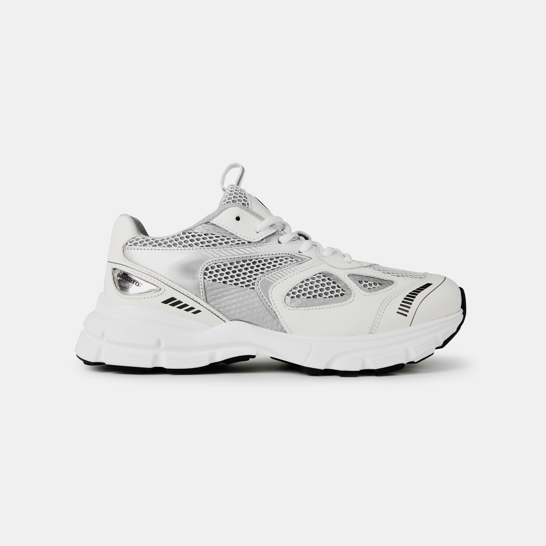 Marathon Leather And Mesh Trainers