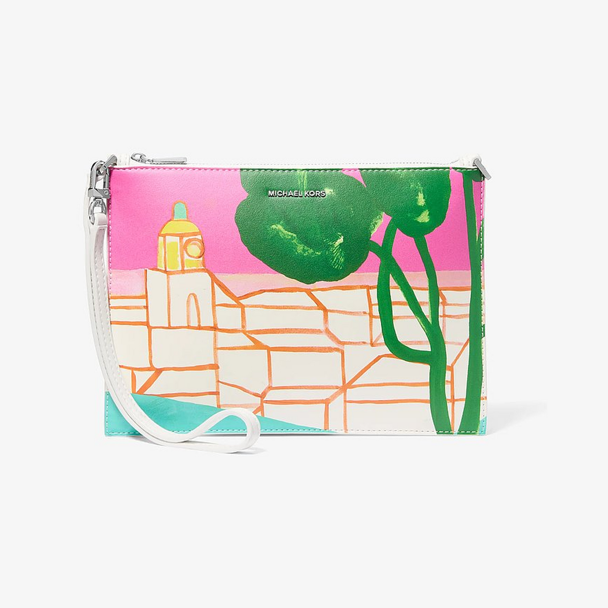 Michael Kors X Christina Zimpel Jet Set Extra-Large Convertible Wristlet
