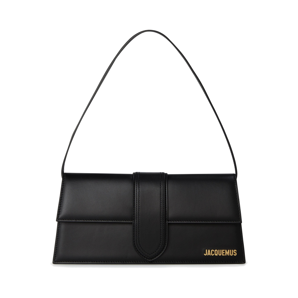 Plain Leather Le Bambino Long Flap Bag