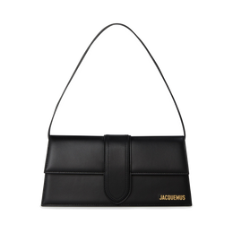 Plain Leather Le Bambino Long Flap Bag