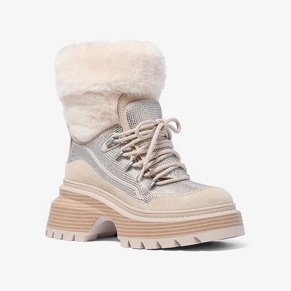 Shiloh Embellished Mixed-Media Boot