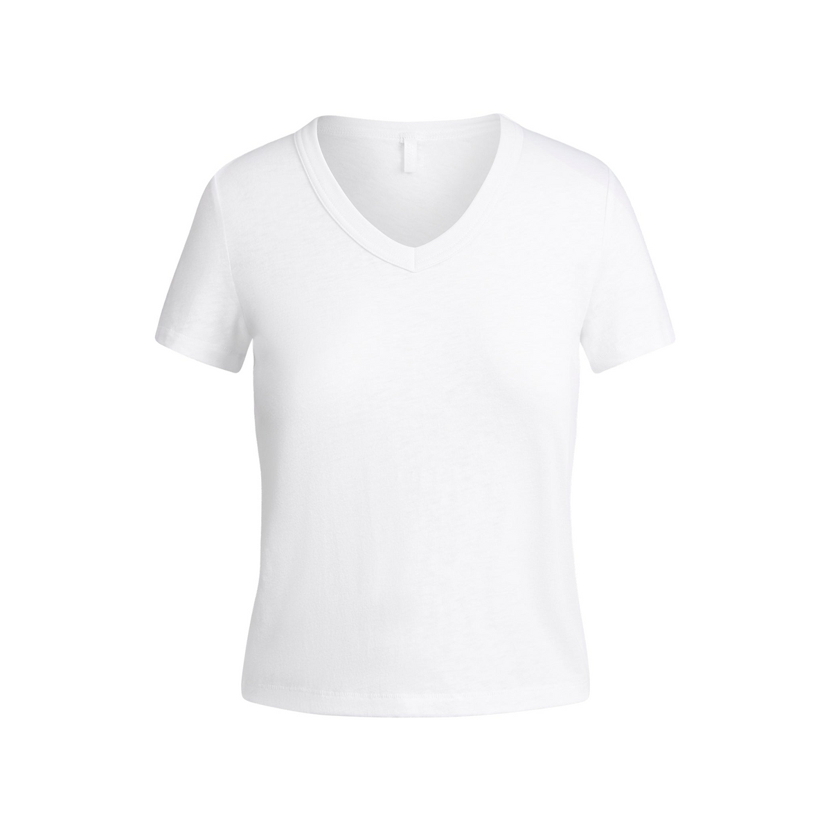 WORN IN JERSEY BABY V NECK TEE | SNOW