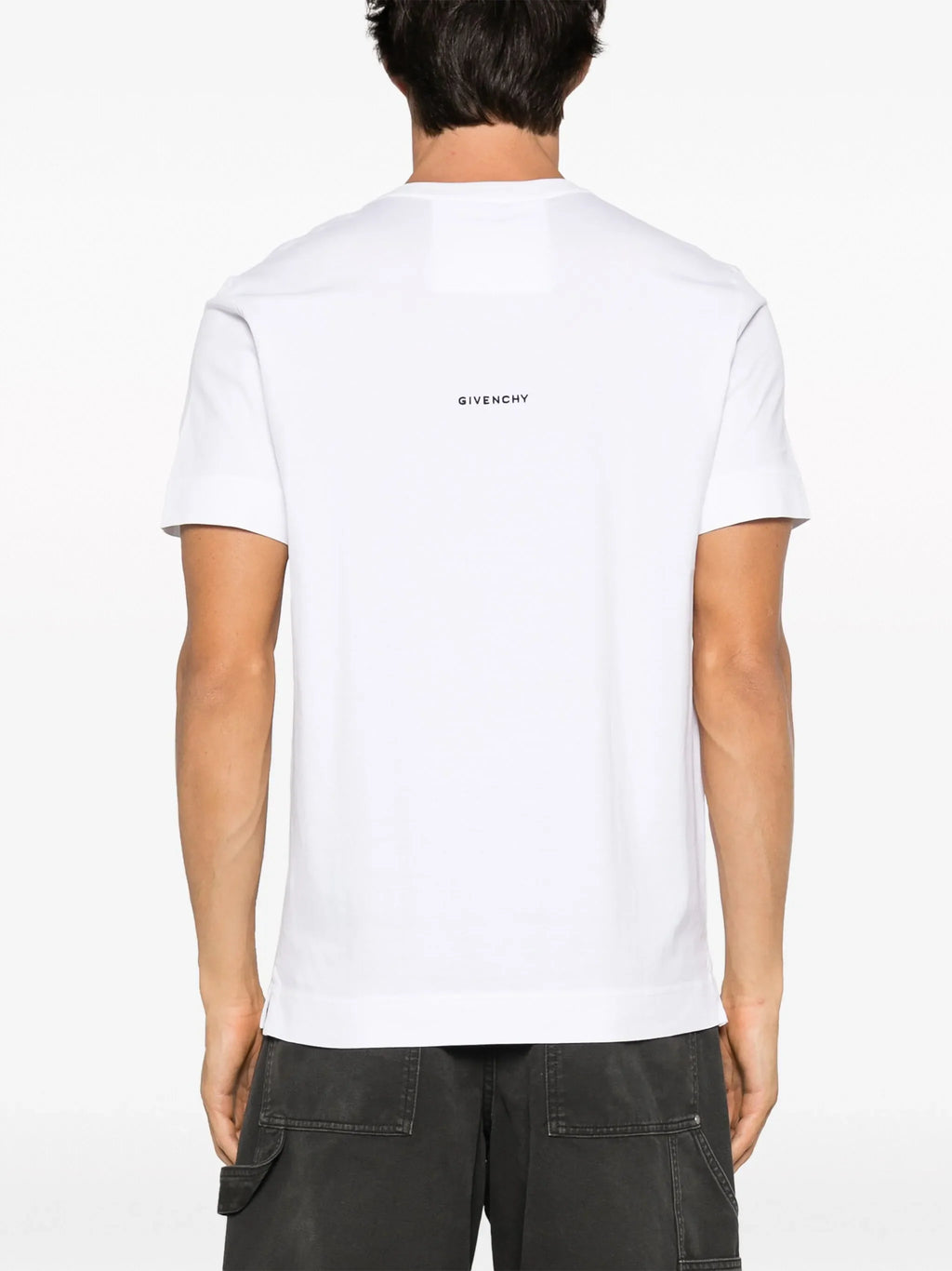 Givenchy Small 4G Embroidered Logo T-Shirt in White