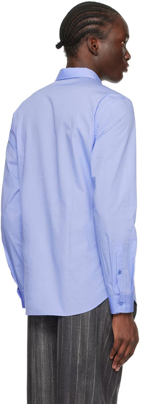 Blue V-Emblem Shirt