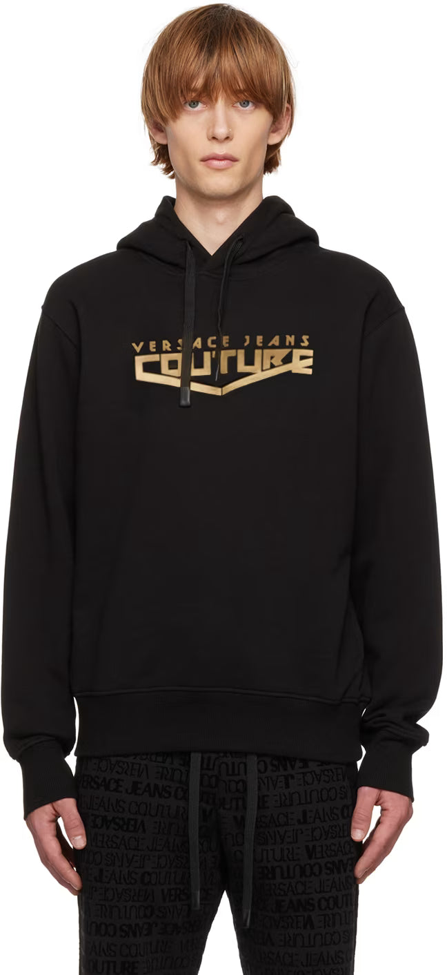 Black Bonded Hoodie