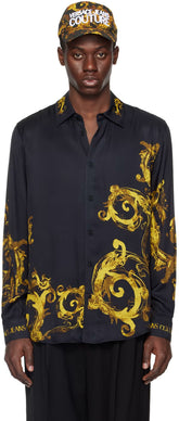 Black Print Shirt