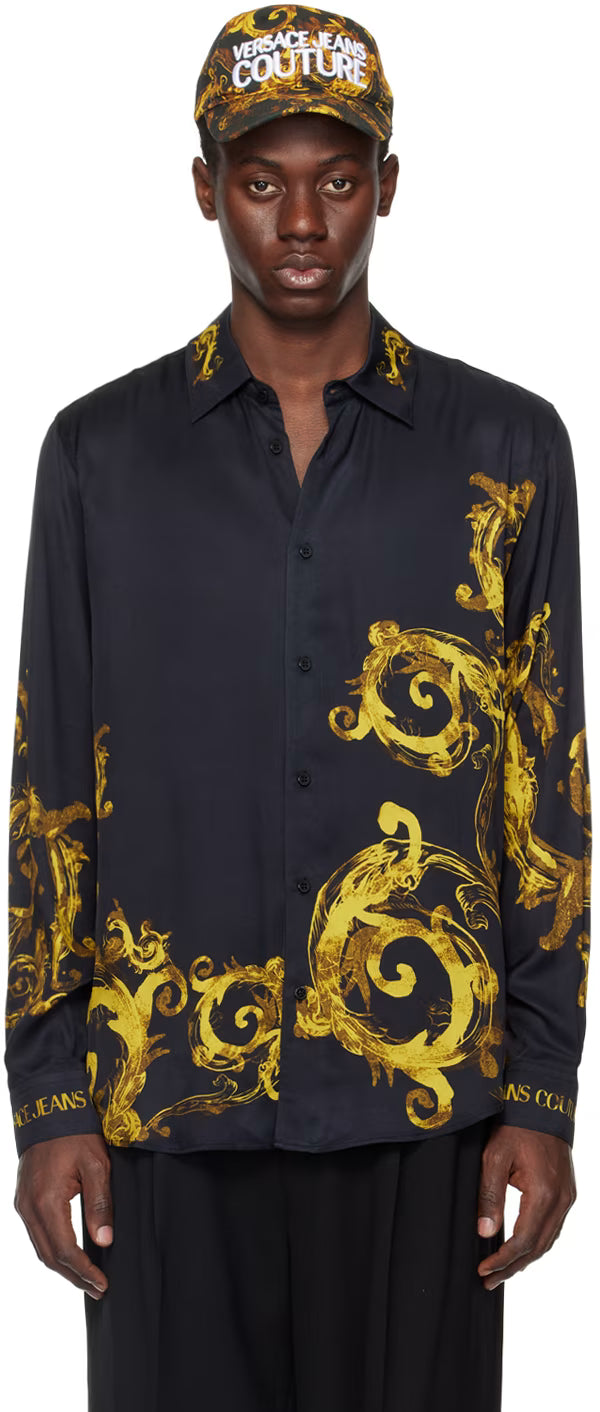 Black Print Shirt