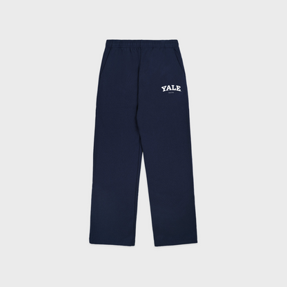 Yale Classic Wide Sweatpant - Navy/White