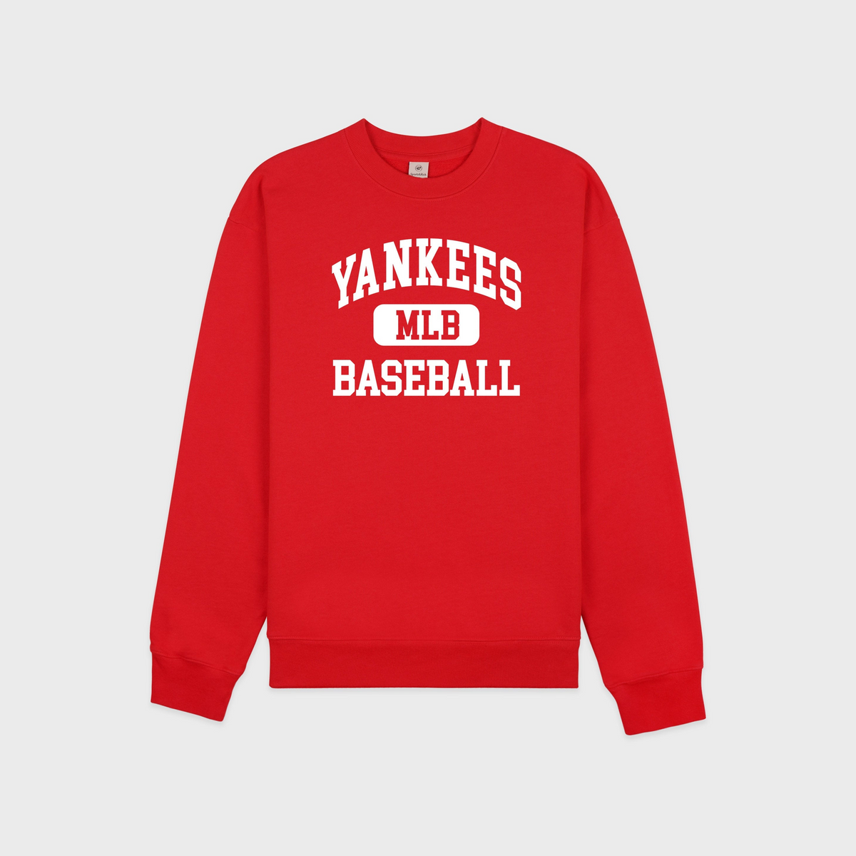 Yankees Ivy Crewneck - Fire red/White