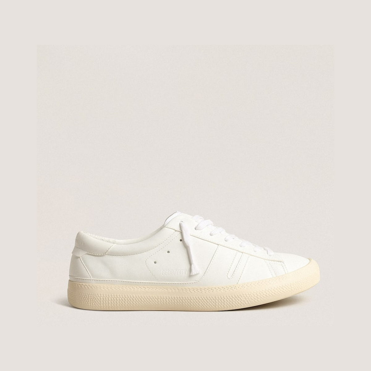 Yatay Model 1B sustainable sneakers with white bio-based upper and white Y
