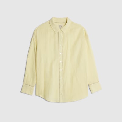 Yellow Drawstring Beach Trousers