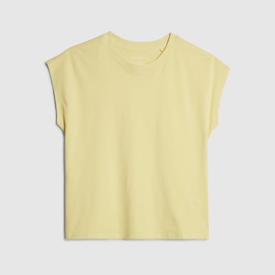 Yellow Grown On Sleeve T-Shirt