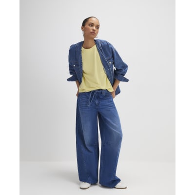 Yellow Grown On Sleeve T-Shirt