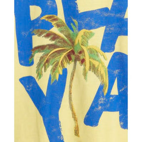 Yellow Short Sleeve La Playa Palm T-shirt