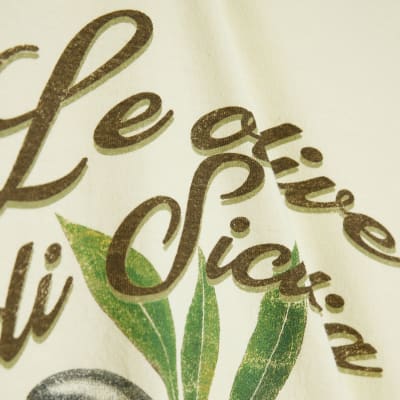 Yellow Short Sleeve Olive Baby T-shirt