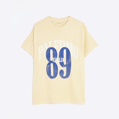 Yellow Short Sleeve Palermo 89 T-shirt