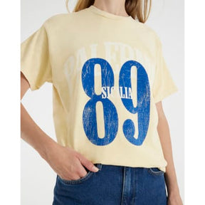 Yellow Short Sleeve Palermo 89 T-shirt