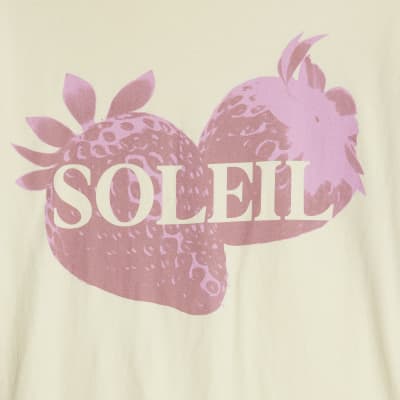 Yellow Soleil Strawberry T-Shirt