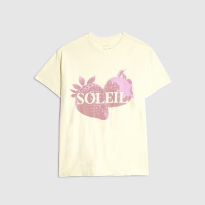 Yellow Soleil Strawberry T-Shirt