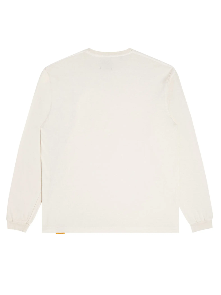 Gallery Dept Dept Logo Long-Sleeve T-Shirt in Cream