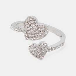 Yours Truly Pave Heart Ring