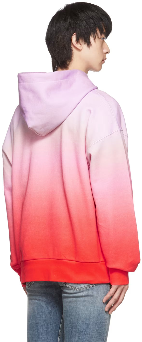 Pink & Orange Cotton Hoodie