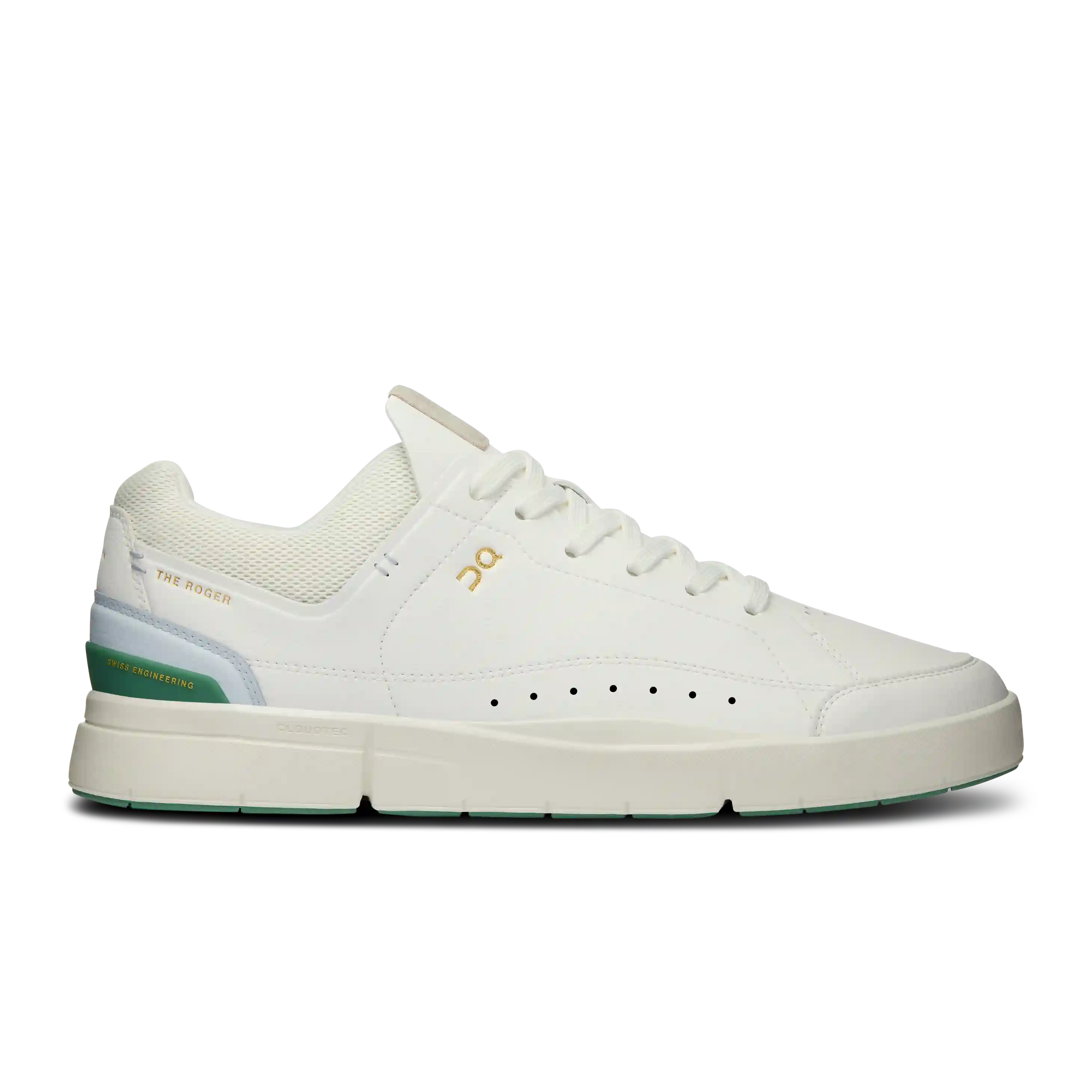 THE ROGER Centre Court White Green On Running