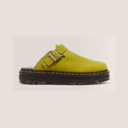 Zebzag Milled Nubuck Mules