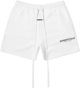 Essential Fear Of God Essentials White Shorts - Size: L Shorts | Shop From The Mirage